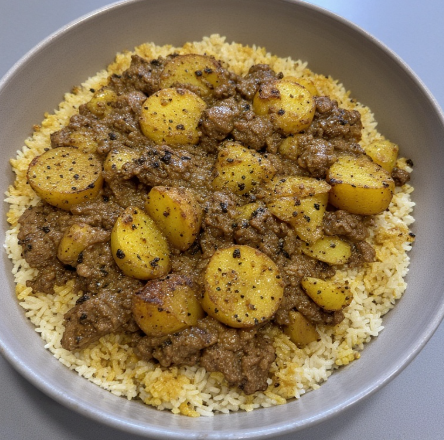 Biriani (Tanzania - layered rice)