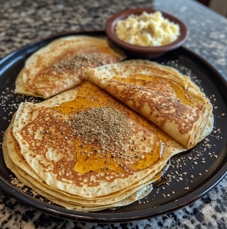 Malawah (Somalia - sweet crepes)