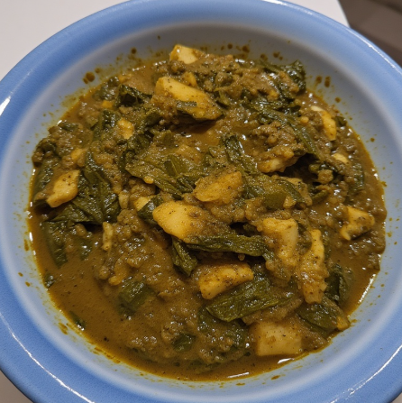 Bourgou (Burundi - cassava leaf dish)