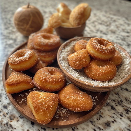Mandazi (Tanzania - coconut doughnuts)