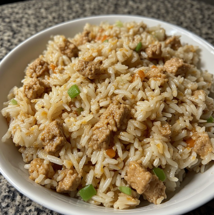 Tuna Fried Rice (Canned Tuna + Rice)