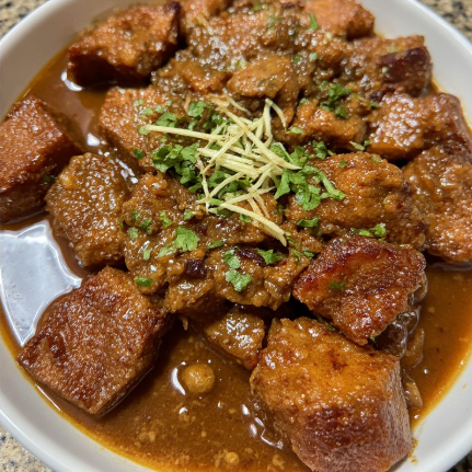 Smoked Pork with Bamboo Shoot (Mizoram)