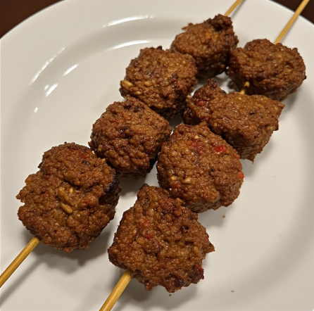 Bihari Kebab (Bihar Minced Meat Skewers)