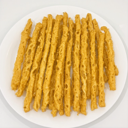 Fafda Jalebi (Gujarat Crispy Chickpea Strips with Sweet)