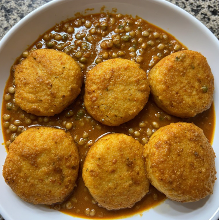 Dhokar Dalna (Bengal Lentil Cake Curry)