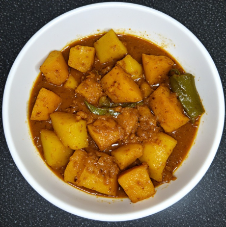 Aloo Posto (Bengal Potato in Poppy Seed)