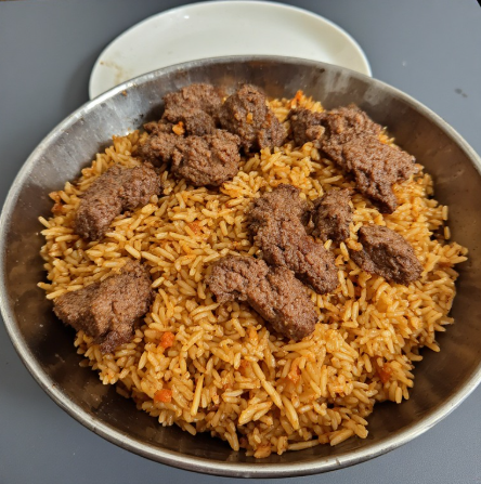 Apong with Pork (Arunachal Fermented Rice with Meat)