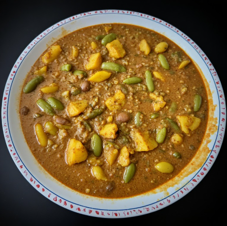Eromba with Ngari & Raja Mirchi (Manipur)