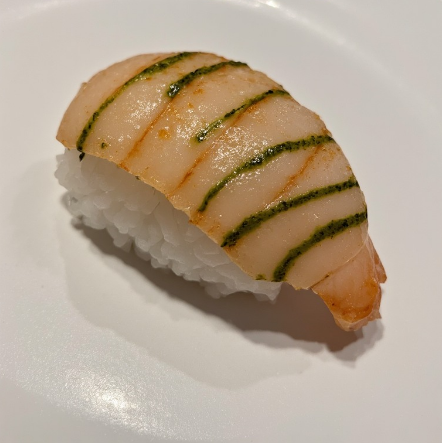 Nigiri Sushi with Hotate (Scallop Nigiri)