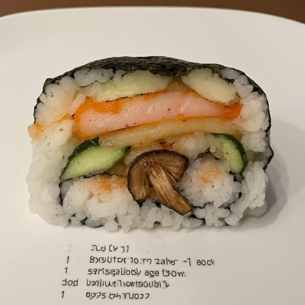Maki Sushi - Futomaki (Thick Roll)