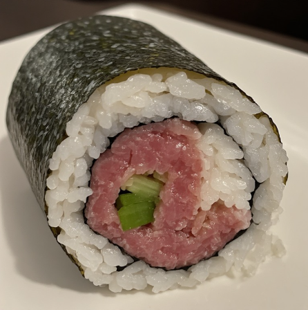 Maki Sushi - Negitoro Maki (Fatty Tuna Scallion Roll)