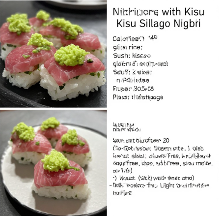 Nigiri Sushi with Kisu (Sillago Nigiri)