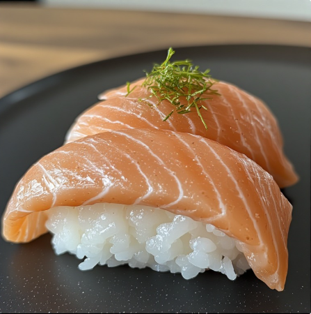 Nigiri Sushi with Sawara (Spanish Mackerel Nigiri)