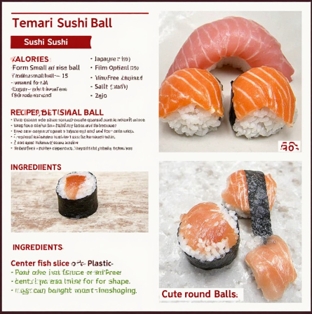 Temari Sushi (Ball Sushi)