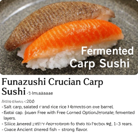 Funazushi (Fermented Crucian Carp Sushi)
