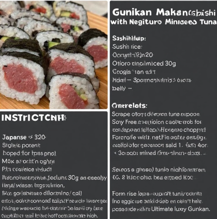 Gunkan Maki with Negitoro (Minced Fatty Tuna)