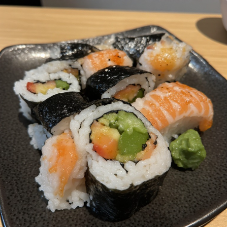 Nigiri Sushi with Shirako (Cod Milt)