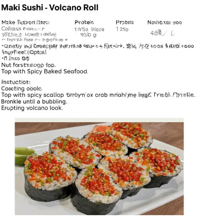 Maki Sushi - Volcano Roll