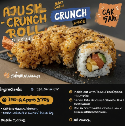 Maki Sushi - Crunch Roll