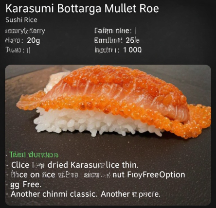 Karasumi (Bottarga Mullet Roe)