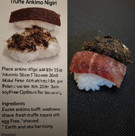 Truffle Ankimo Nigiri