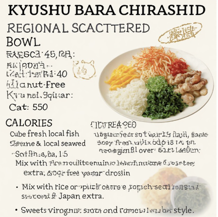 Kyushu Bara Chirashi (Regional Scattered)