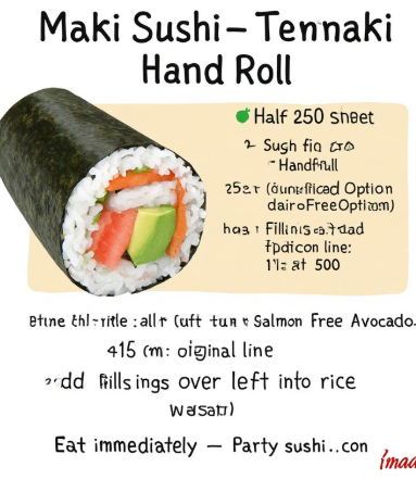 Maki Sushi - Temaki (Hand Roll)