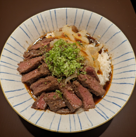 Beef & Onion Donburi (Gyudon)