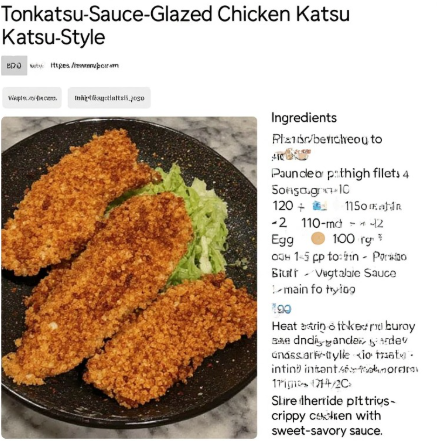 Tonkatsu Sauce-Glazed Chicken (Katsu-Style)