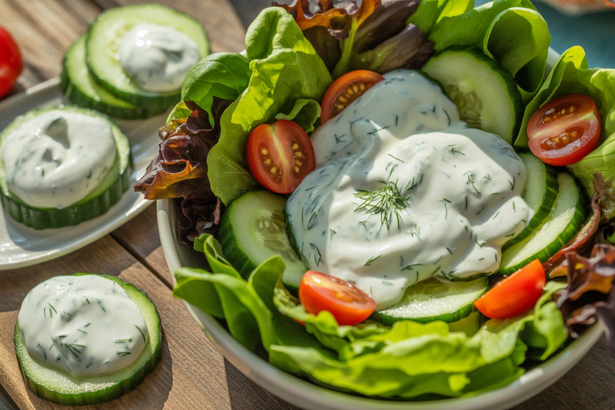 Gúrkusalat með dill (Cucumber Dill Salad)