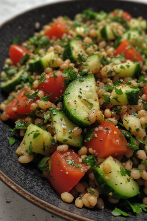 Tabbouleh íslenskur (Icelandic-style Tabbouleh)