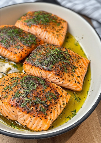 Bakaður lax (Baked Salmon)