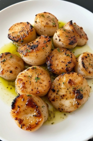 Grillaðar kambar (Grilled Scallops)
