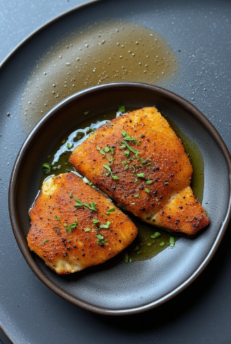 Steiktur steinbítur (Pan-Fried Monkfish)