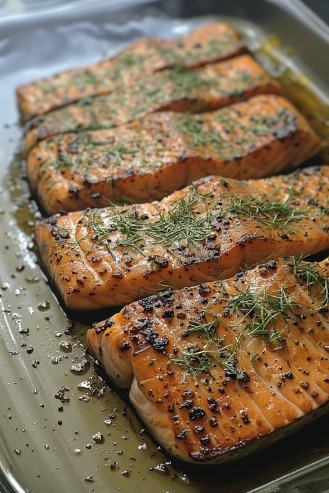 Lax í ofni (Baked Salmon)
