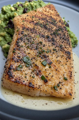 Þorskur með avókadó (Cod with Avocado)