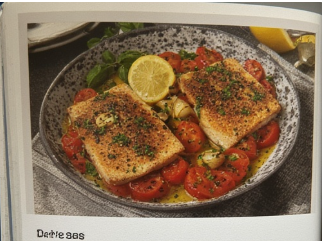 Bakaður þorskur með tómat (Baked Cod with Tomato)
