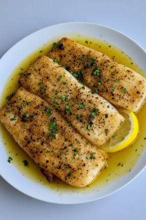 Ýsa með sítrónu (Haddock with Lemon)
