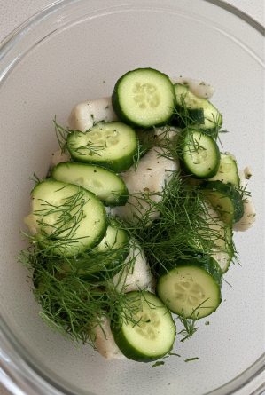 Þorskur með gúrku (Cod with Cucumber)