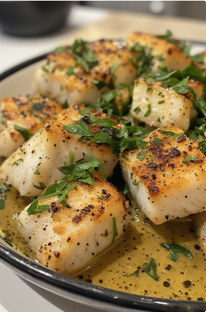 Þorskur með basil (Cod with Basil)