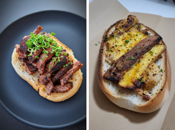 Hangikjöt á brauði (Smoked Lamb on Bread)