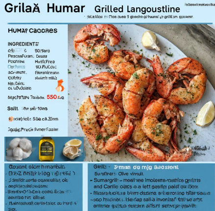Grillað humar (Grilled Langoustine)