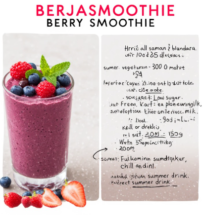 Berjasmoothie (Berry Smoothie)