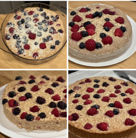 Vegan berjakaka (Vegan Berry Cake)