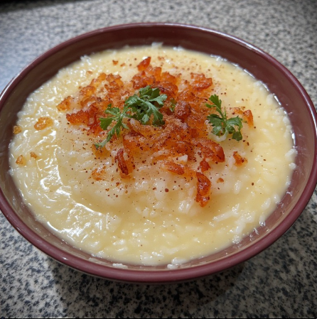 Jólamöndlugrautur vegan (Vegan Christmas Almond Rice Pudding)