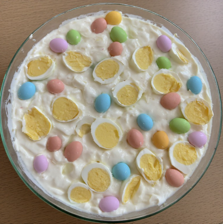 Páskarjómapudding (Easter Cream Pudding)
