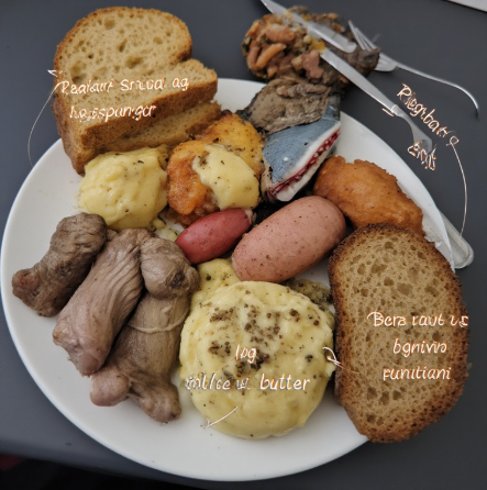 Þorramatur bland (Þorri Food Platter)
