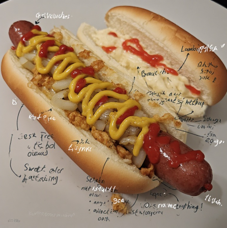 Pylsa með öllu (Hot Dog with Everything)