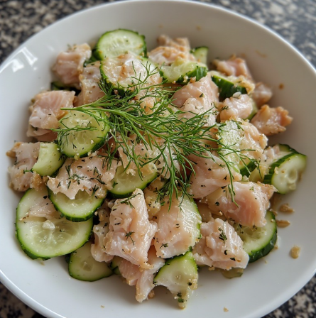 Þorsksalat lágnatríum (Cod Salad – Low Sodium)