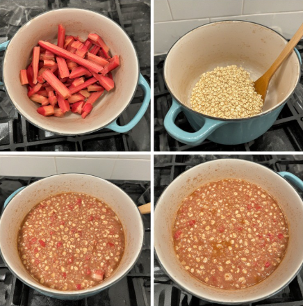 Rabarbaragrautur (Rhubarb Porridge)